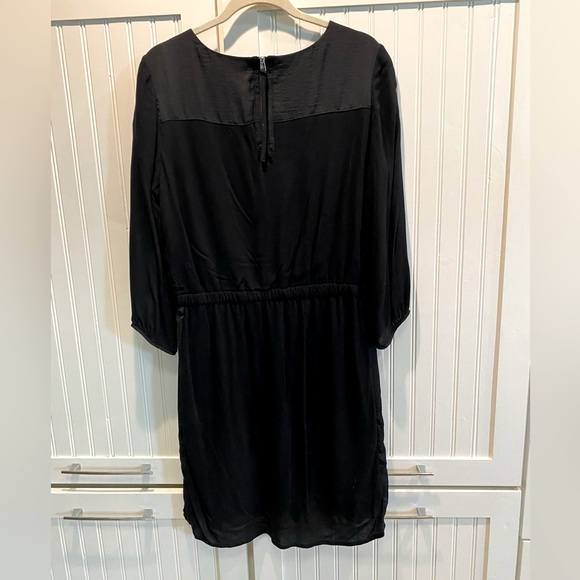 H&M Black Zip Back Knee-length Dress - 12 - Picture 2 of 10
